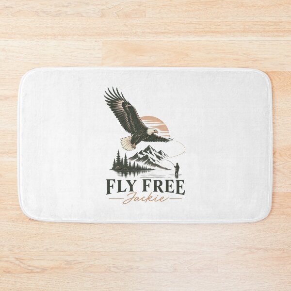 Item preview, Fly Free Jackie Logo | Minimalist Freedom-Inspired Design designed and sold by CutieGalore.