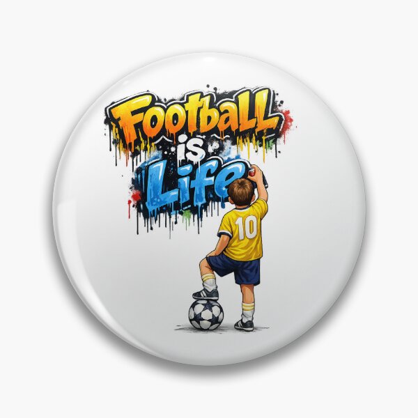 Item preview, football is life designed and sold by Caneria.