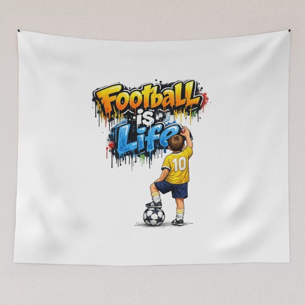 Item preview, football is life designed and sold by Caneria.