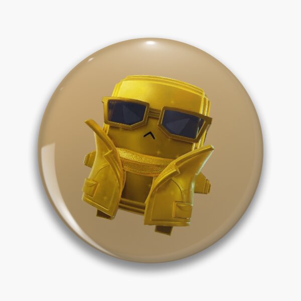 Item preview, Fortnite Gold Jonesy Sprite designed and sold by Pine & Pixels.