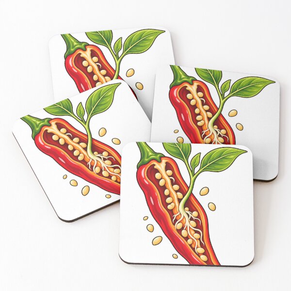Artikelvorschau, Chili Pepper Growth Cross Section entworfen und verkauft von ChiliWild.