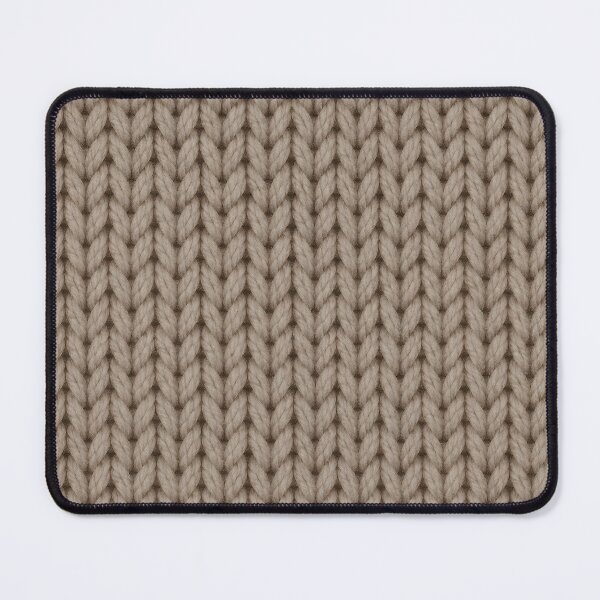 Item preview, Cozy Beige Knitted Fabric Texture designed and sold by blankTeeShirt.