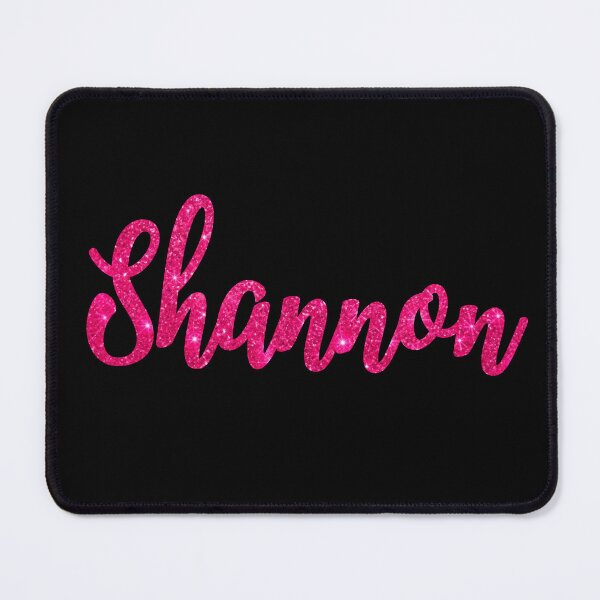 Item preview, Shannon Hot Pink Sparkly Personalised Name Design designed and sold by CamilasPrints.
