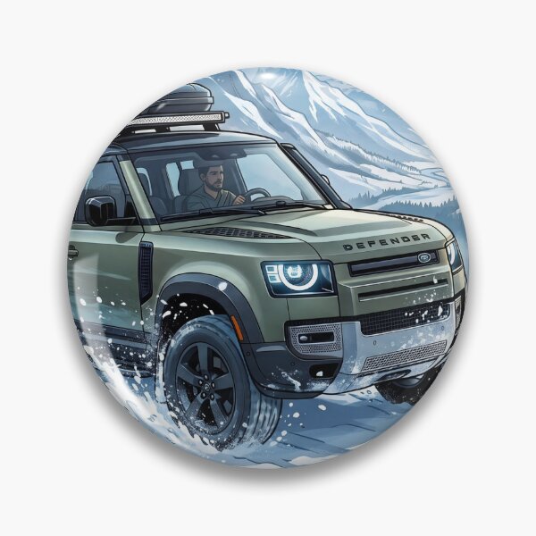 Item preview, Defender in the snow designed and sold by HWDesign28.
