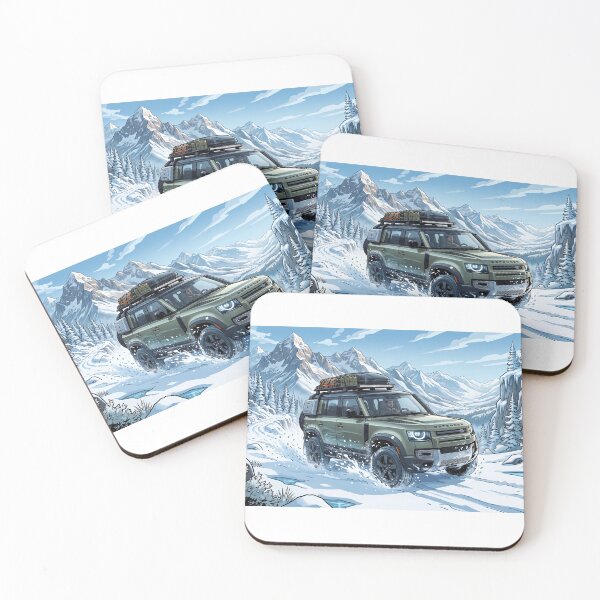 Item preview, Defender in the snow designed and sold by HWDesign28.