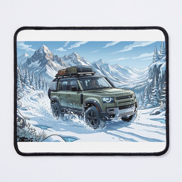 Item preview, Defender in the snow designed and sold by HWDesign28.