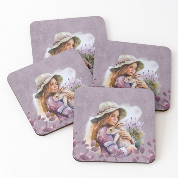 Item preview, Vintage Country Girl And Bunny designed and sold by Lovemountain.