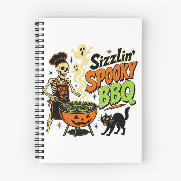 Item preview, Halloween BBQ Skeleton Dad Spooky Grill Master designed and sold by chattsuede.