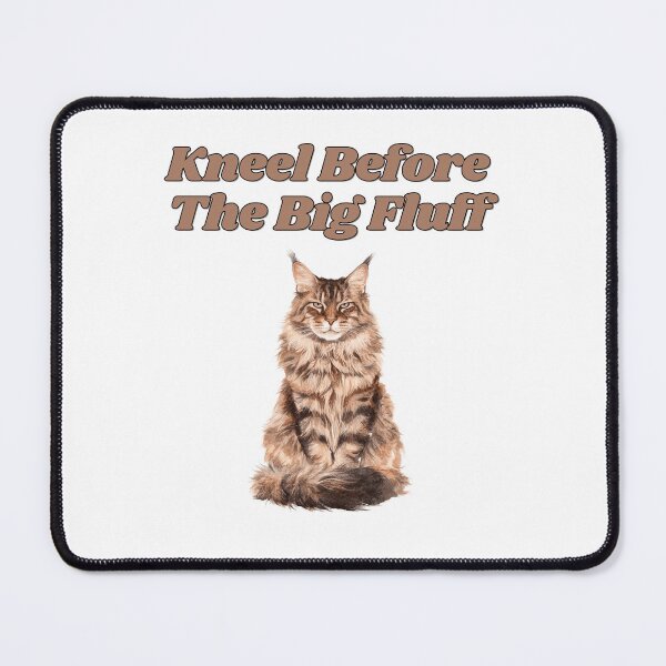 Item preview, Big Fluff Maine Coon Watercolor Sassy Cat Design designed and sold by NatureUnleashed.