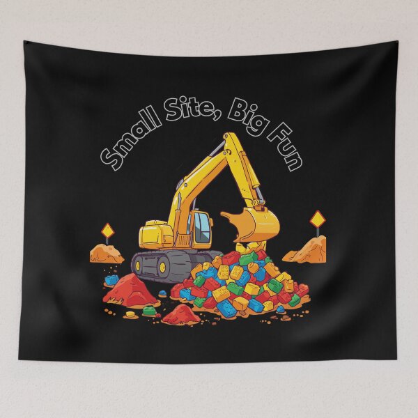 Item preview, When a construction site becomes a playground designed and sold by VisualPantry.