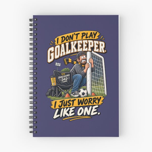 Item preview, Goalkeeper Dad Funny Soccer Parent Humor designed and sold by PunchDrop.