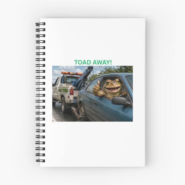 Item preview, A Toad Being Towed! designed and sold by me-me-me74.
