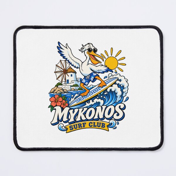 Item preview, Mykonos Pelican Surf Club Greece designed and sold by MakisRIZOS.