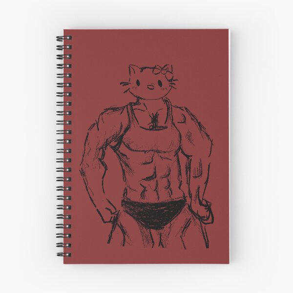 Item preview, Hello Kitty with muscles designed and sold by CanvasCloud.