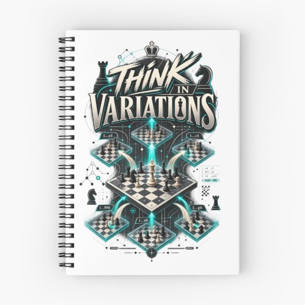 Item preview, Think In Variations Advanced Chess Strategy designed and sold by KnightVibe.