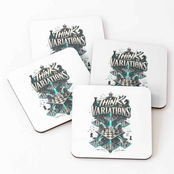 Item preview, Think In Variations Advanced Chess Strategy designed and sold by KnightVibe.
