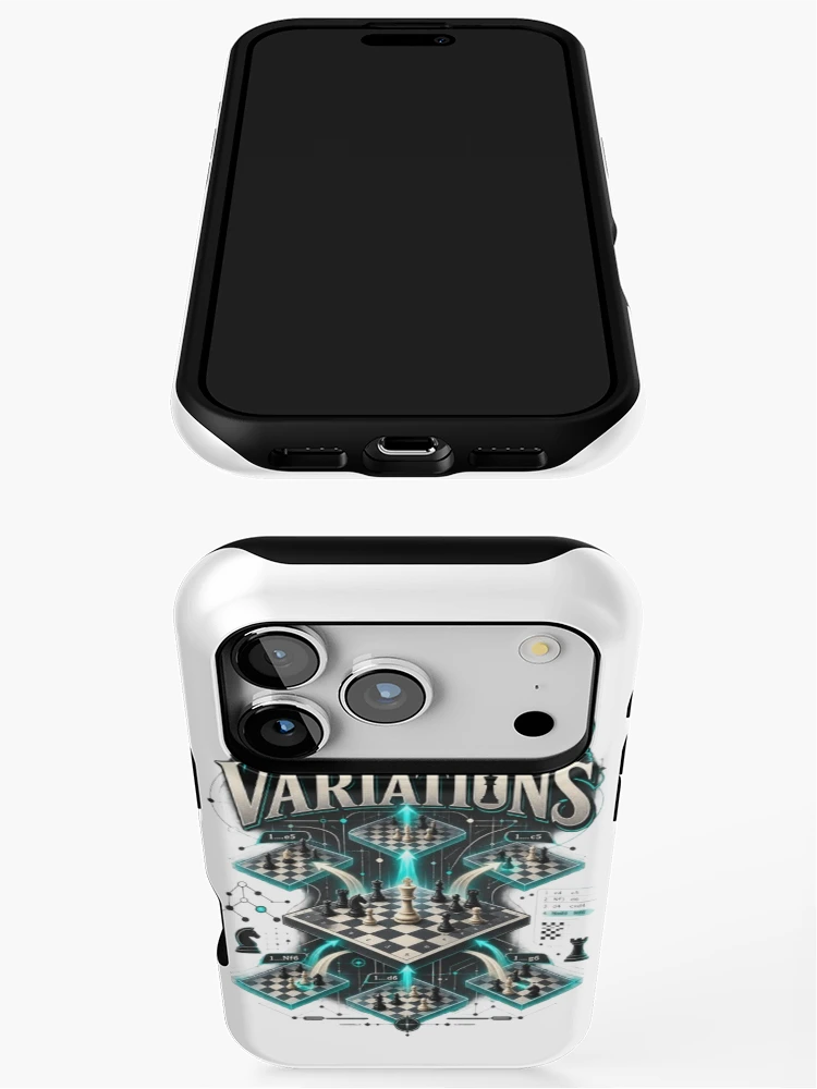 Thumbnail 3 of 4, iPhone Case, Think In Variations Advanced Chess Strategy designed and sold by KnightVibe.