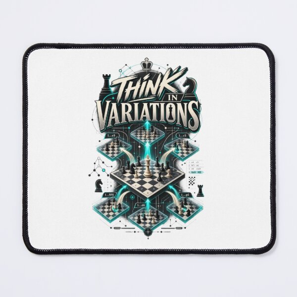 Item preview, Think In Variations Advanced Chess Strategy designed and sold by KnightVibe.