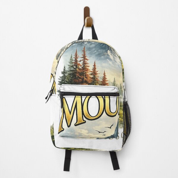 Item preview, The Mountain God's Creation | Majestic Snow Mountain Nature Landscape designed and sold by Public Nature View Places.