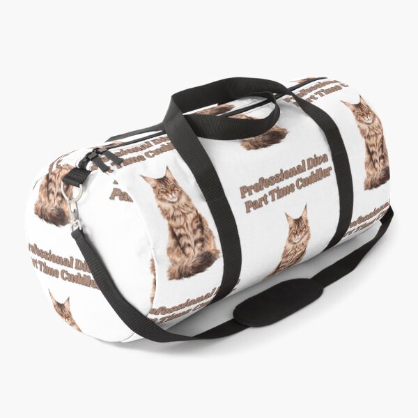Item preview, Diva Maine Coon Watercolor Cat Job Title Design designed and sold by NatureUnleashed.