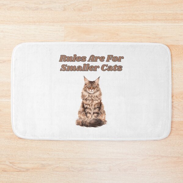 Item preview, Big Cat No Rules Maine Coon Watercolor Design designed and sold by NatureUnleashed.
