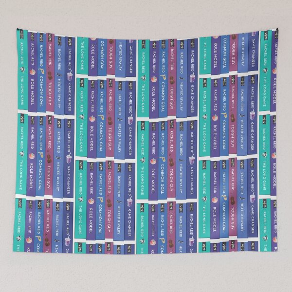 Item preview, "Game Changers" Series Book Stack Pattern (Vertical) designed and sold by jamierachelz.