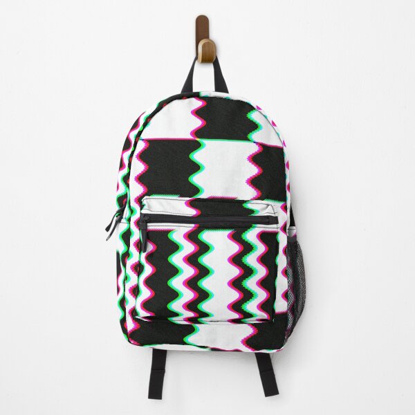 Item preview, Glitched Wavy Checkerboard Pattern designed and sold by OddBloomPNG.