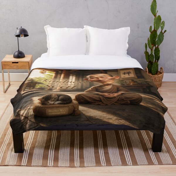 Item preview, Cat Lover Gift Brother Wu Shares His Seat designed and sold by The Brother Wu Collection.