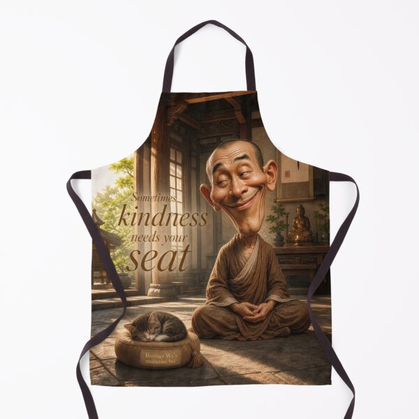 Item preview, Cat Lover Gift Brother Wu Shares His Seat designed and sold by The Brother Wu Collection.