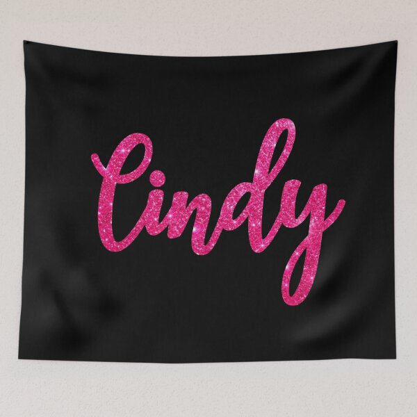 Item preview, Hot Pink Sparkly Personalised Name Design designed and sold by CamilasPrints.