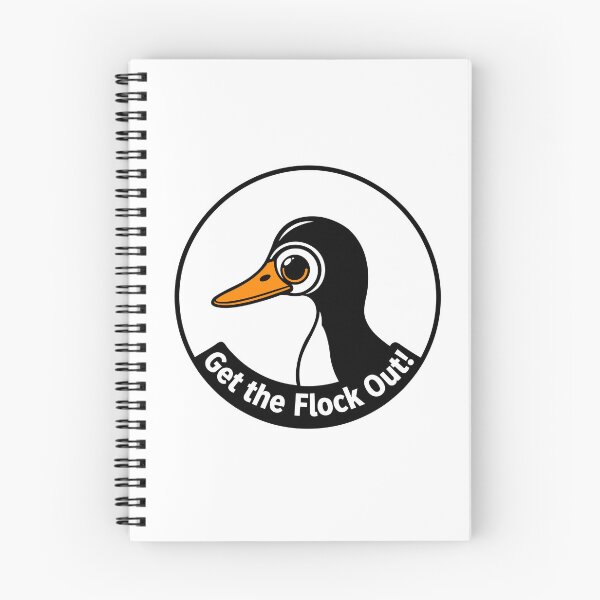 Item preview, Get the Flock Out Shirt | Privacy Activist T-Shirt | Anti Surveillance Camera Design | Civil Liberties Gift Tee designed and sold by GetTheFlockOutShop.