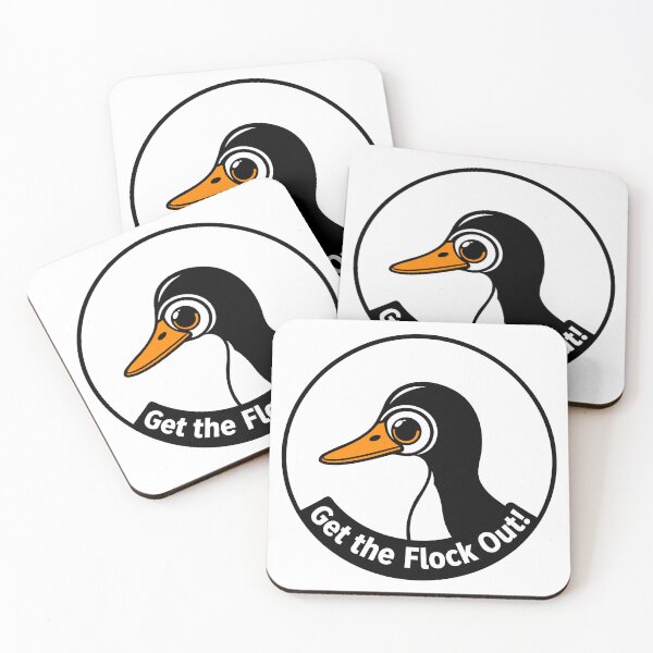 Item preview, Get the Flock Out Shirt | Privacy Activist T-Shirt | Anti Surveillance Camera Design | Civil Liberties Gift Tee designed and sold by GetTheFlockOutShop.