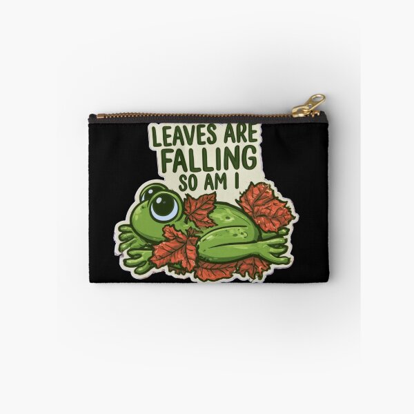 Item preview, Leaves Are Falling So Am I - Funny Autumn Frog designed and sold by AceEye.