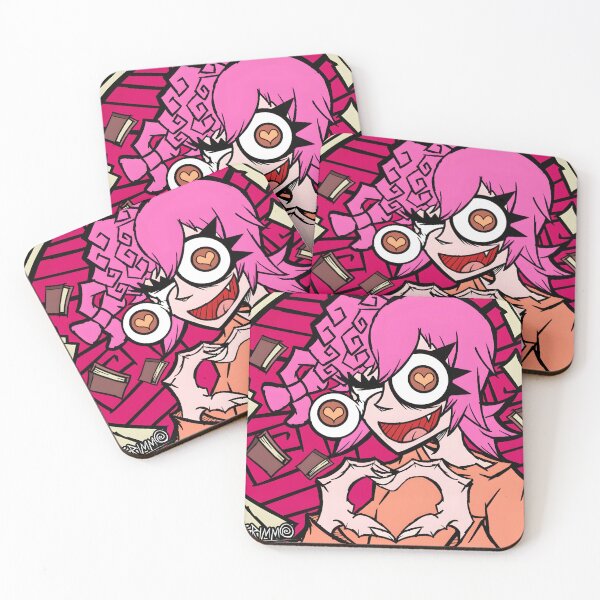 Item preview, Animated Pink Haired Character with Heart Design designed and sold by Catsi-Nook-Art.