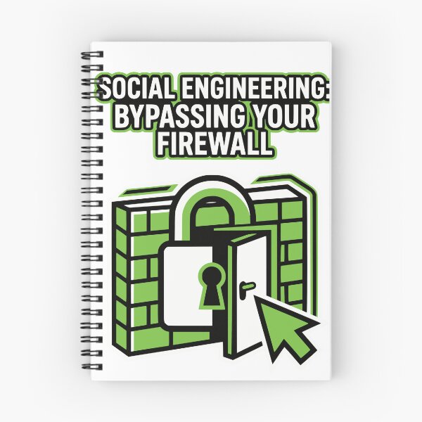 Item preview, Social Engineering Bypassing Firewall Funny Gift designed and sold by Ixnor.
