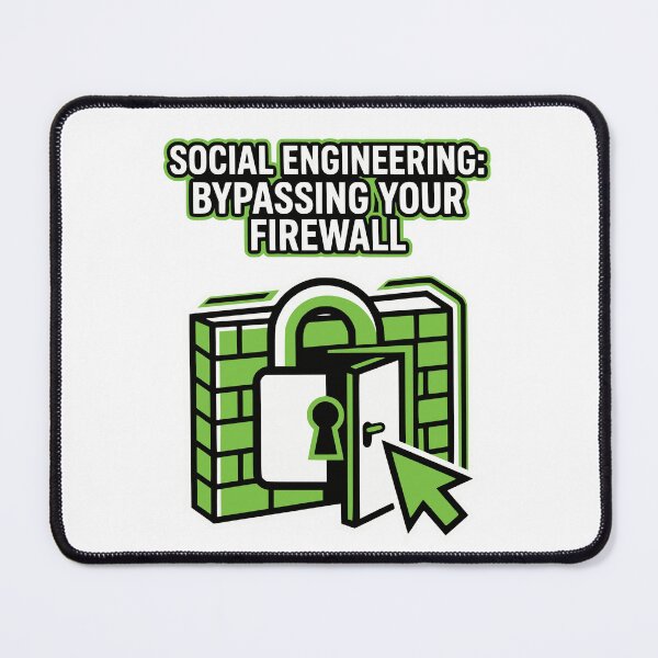 Item preview, Social Engineering Bypassing Firewall Funny Gift designed and sold by Ixnor.