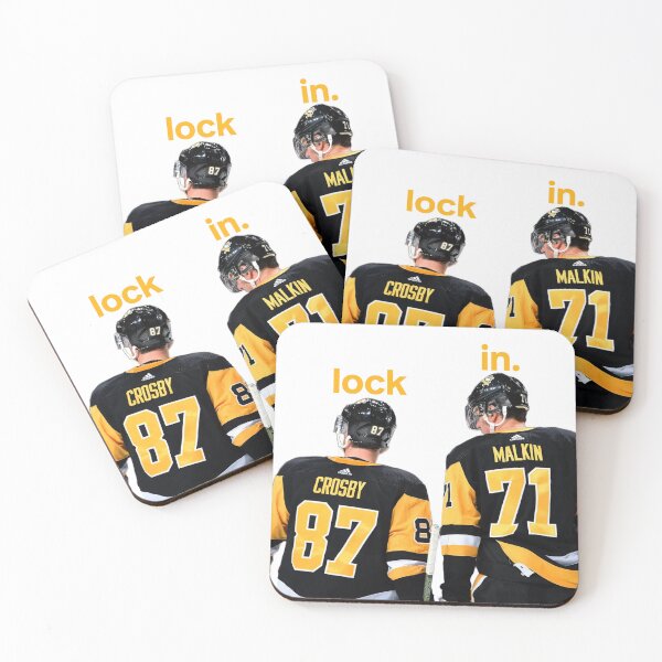 Item preview, SidGeno Lock In cutout | Sidney Crosby and Evgeni Malkin Pittsburgh Penguins designed and sold by Ferne Reacts.