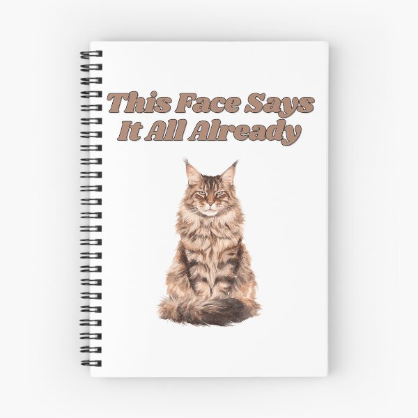 Item preview, Expressive Maine Coon Face Watercolor Cat Design designed and sold by NatureUnleashed.