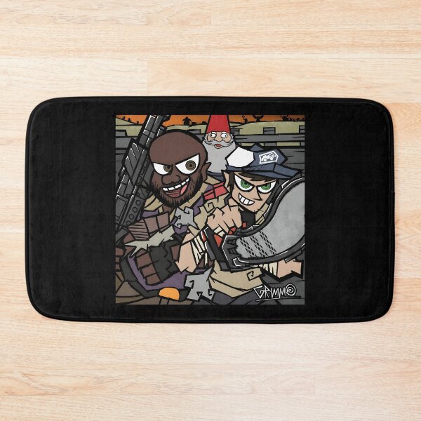 Item preview, Zombie Survival Team Cartoon Design designed and sold by Catsi-Nook-Art.