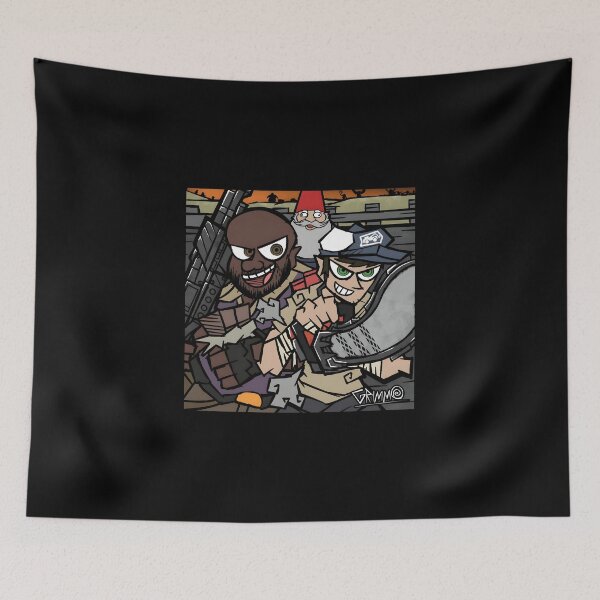 Item preview, Zombie Survival Team Cartoon Design designed and sold by Catsi-Nook-Art.