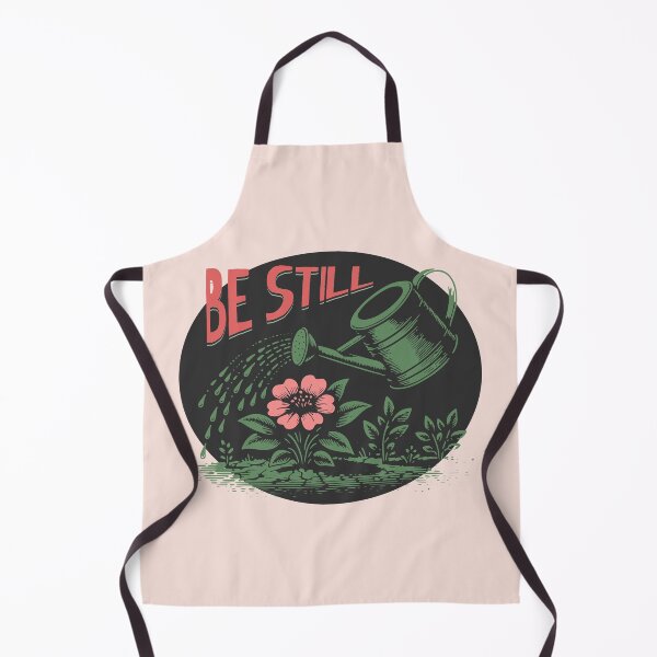Item preview, Be Still Christian Gardening Psalm 46:10 designed and sold by Sachie's Studio.