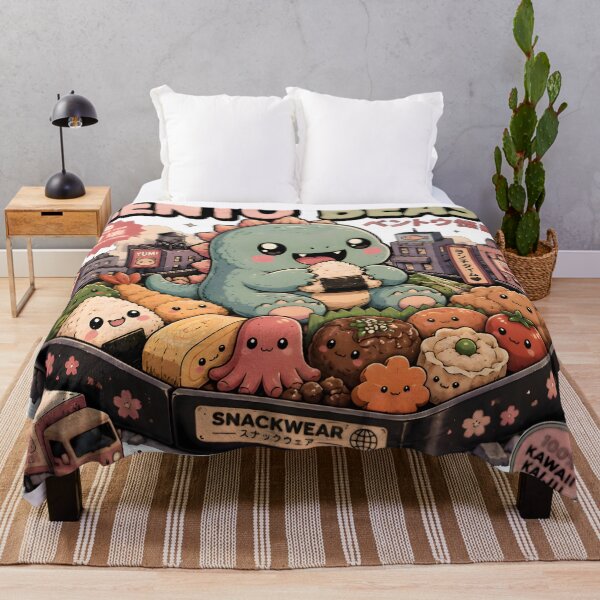 Item preview, Bento Beast – Cute Kawaii Kaiju Japanese Food Monster designed and sold by Snackwear Apparel.