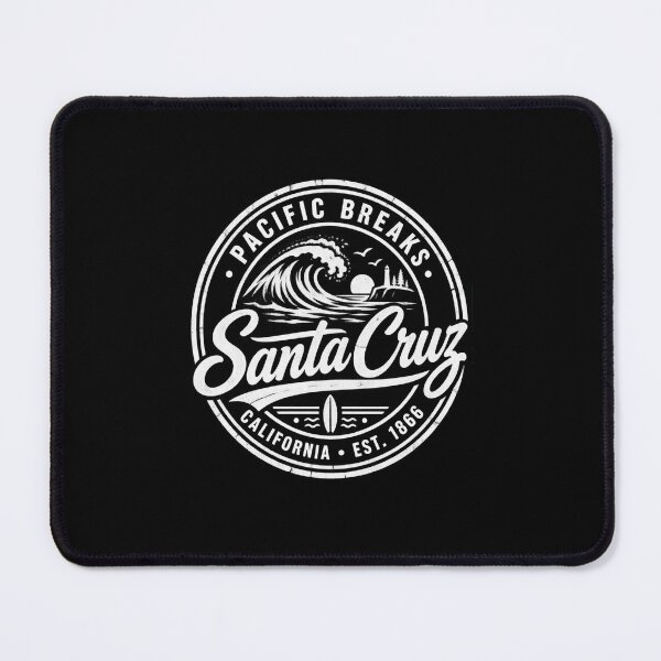 Item preview, Santa Cruz California Vintage Coastal Surf City Design designed and sold by CG Studio.