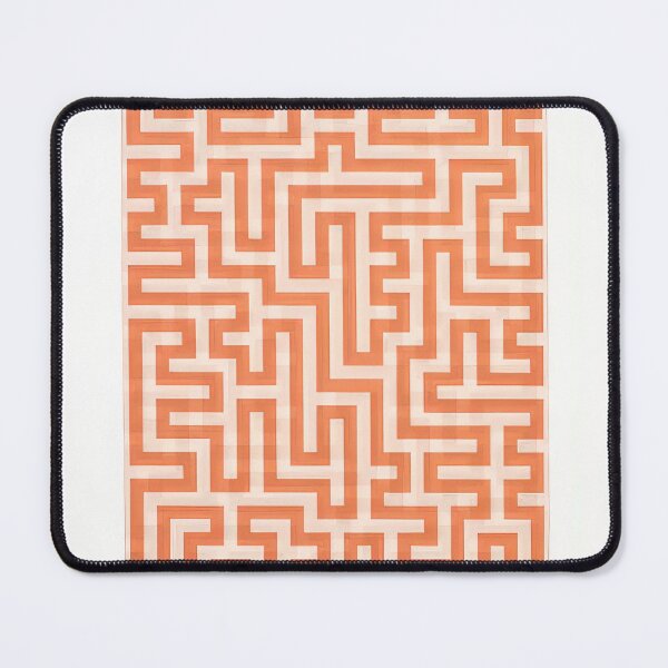 Item preview, Anni Albers - Red Meander II - Abstract Art By Anni Albers - Poster designed and sold by LILLIANSTRANGEy.