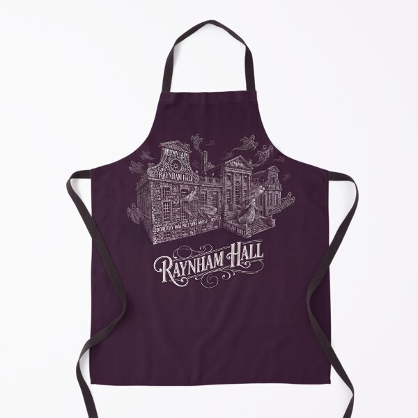Item preview, Raynham Hall Norfolk UK Brown Lady Ghost Typography Art designed and sold by naughty-raccoon.