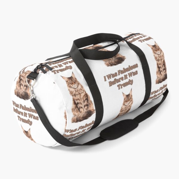 Item preview, Fabulous Maine Coon Trendsetter Watercolor Design designed and sold by NatureUnleashed.