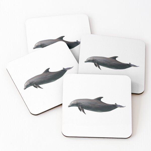 Item preview, Bottlenose Dolphin in Flight – Wild Silhouette designed and sold by manuiatane.