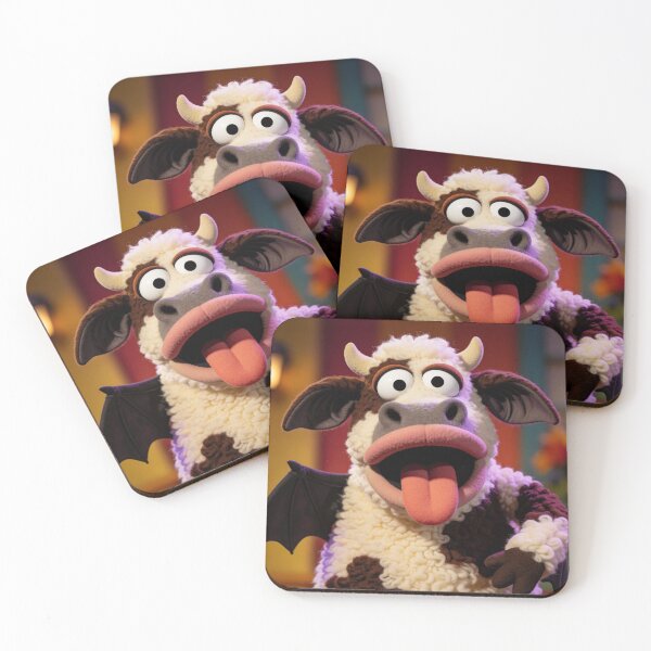 Aperçu de l'œuvre Muppet vache  créée et vendue par Kikibou.