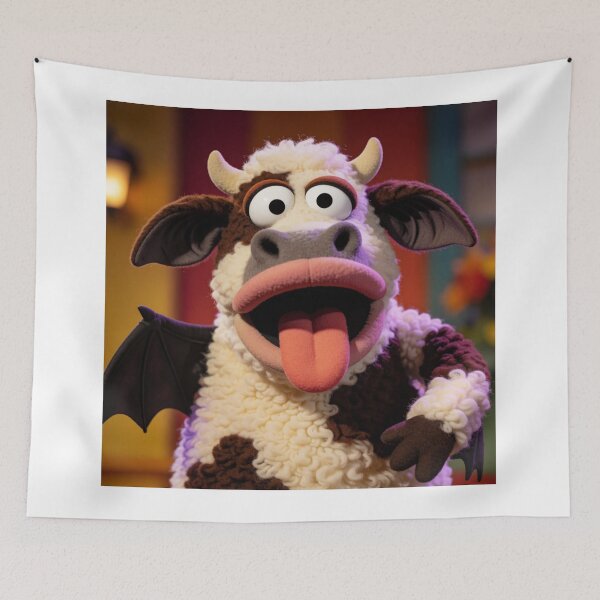 Item preview, Muppet cow designed and sold by Kikibou.