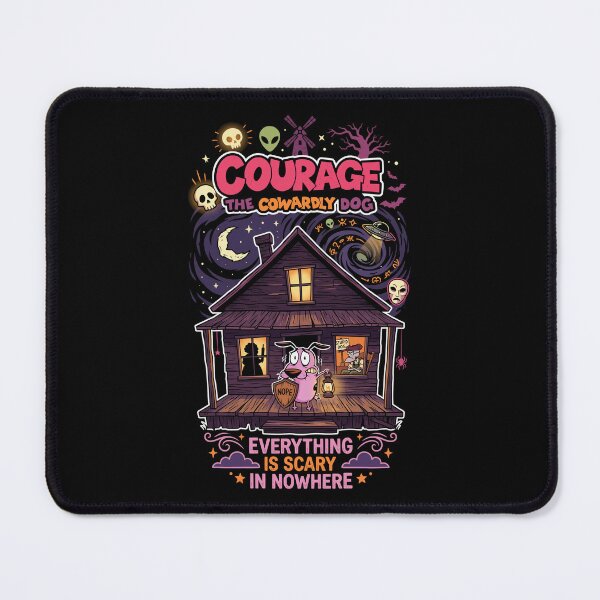Item preview, Courage The Cowardly Dog Everything Is Scary In Nowhere designed and sold by RatherCreative.